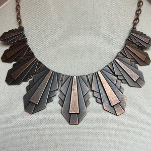 Copper Statement Necklace